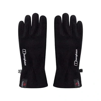 Image de Berghaus Mixte Prism Polartec D&#039;hiver Chauds Écran Tactile Gants pour temps froid, Noir, S M EU