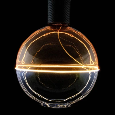 Image de SEGULA LED Globe Illusion, E27 G190 bleu/ambre 6W 1.900K dim