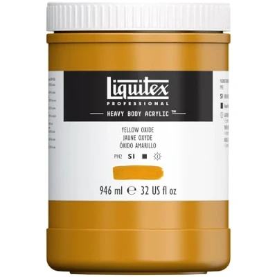 Image de Liquitex Professional Acrylique Heavy Body 946ml Jaune De Mars