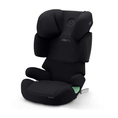 Image de CYBEX Silver Siège Auto pour Enfants Solution X i Fix, les voitures avec et sans ISOFIX, de 3 à 12 ans env. (100 150 cm), 15 50 kg env., Pure Black