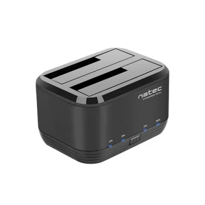 Image de NATEC Kangaroo Dual USB 3.2 Gen 1 (3.1 1) Type A Noir Neuf