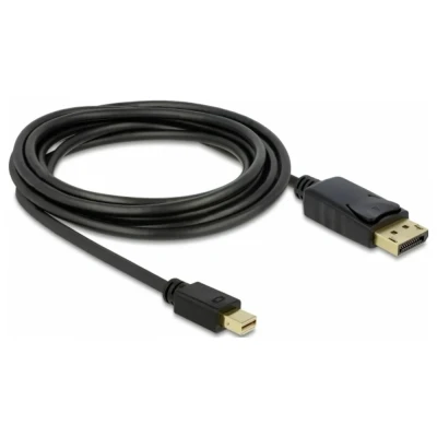 Image de DeLOCK 3m DisplayPort Cable mini Noir Neuf