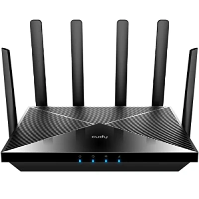 Image de Cudy LT18 routeur sans fil Gigabit Ethernet Bi bande (2,4 GHz / 5 GHz) 4G Noir Neuf
