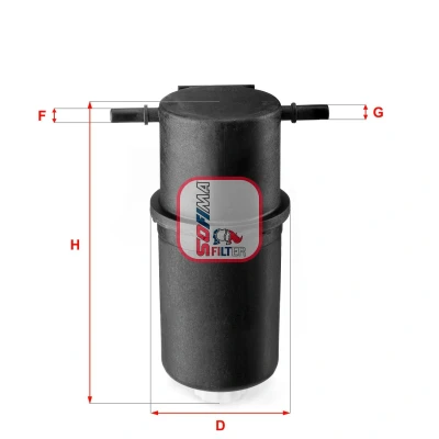 Image de Filtre à carburant SOFIMA S4144NR