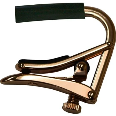 Image de Shubb Capodastre Royal C5R Banjo et Mandoline Touche en arche Finition: L&#039;or rose