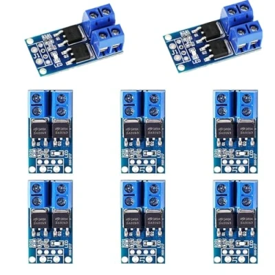 Image de Lot de 8 modules commande à déclenchement FET DC 5 V 36 400 W Dual Mosfet Module pilote double haute performance PWM pour Ar duino