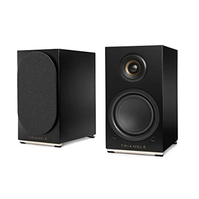 Image de Enceinte connectée HIFI Triangle AIO Twin Noir graphite Vendue à la paire Neuf