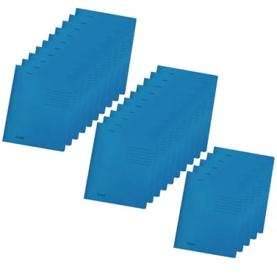Image de Falken chemises recyclage Intense pour DIN A4, 25 Contenu du bleu