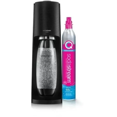 Image de Machine à gazéifier Sodastream Terra Noire Pack 1 Bouteille 1L