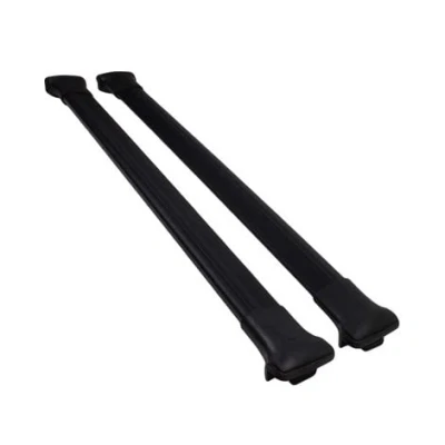 Image de CrossAuto Tuning pour Dacia Duster 2018 2023 Barres de Toit Railing Porte Bagages Voiture en Alu Noir