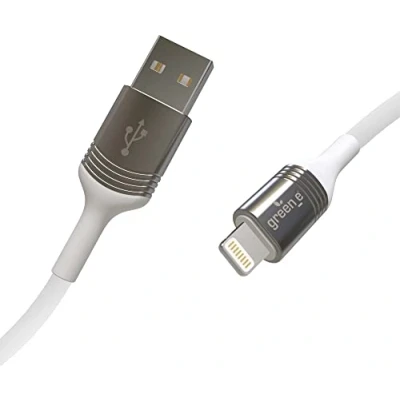 Image de Green E GR2040 câble Lightning 1,2 m Blanc Neuf