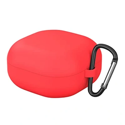 Image de GIOPUEY Étuis Compatible avec Samsung Galaxy Buds FE 2023/Buds 2 Pro, Coque Silicone, Poids léger, Antichoc, Portable Rouge