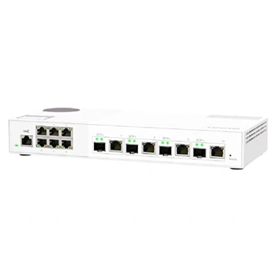 Image de QNAP QSW M2106 4C commutateur réseau Géré L2 2.5G Ethernet (100/1000/2500) Blanc