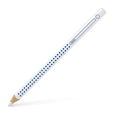Image de Faber Castell 110801 Crayon de couleur Jumbo Grip pour cahier d&#039;exercices et tableau noir, blanc