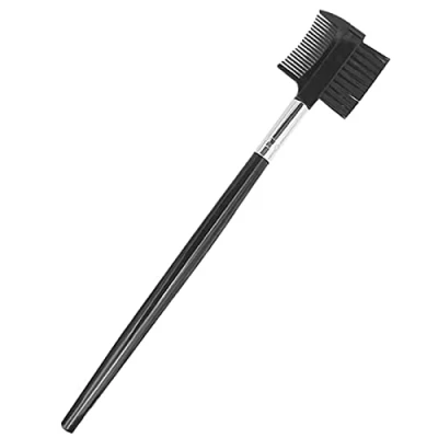 Image de Brosse cils,brosse a cils,Peigne sourcils,peigne à Cils Sourcils, pour et Sourcils Pinceau Sourcil Femme Outil de Maquillage(noir)