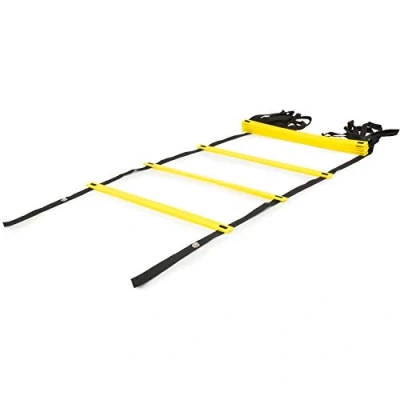 Image de ProsourceFit Speed Agility Ladder 8, 12 and 20 Rung for Training Sports Workouts with Free Carrying Bag