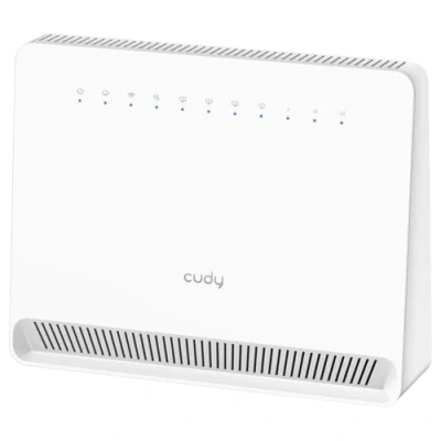 Image de Cudy Modem routeur débloqué 4G LTE Cat 6 Gigabit avec fente pour carte SIM, 2 CA, Wi Fi AC1200, SMA, OpenVPN, Wireguard, IPsec, VPN, LT700E