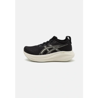 Image de Asics Gelnimbus 27 Chaussures de running sur route, Femme, Taille: 37, Black/lake grey Tissu / matière synthétique