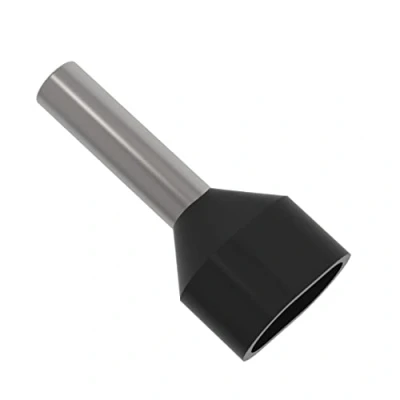 Image de Embouts Double de câble 0,5 16 mm² isolés Gaines d&#039;extrêmité Cables 10 1000 unité sélection: (100 pièces, 1.5 Noir)