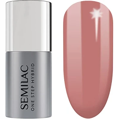 Image de Semilac One Step Hybrid S240 Peach Beige 5ml