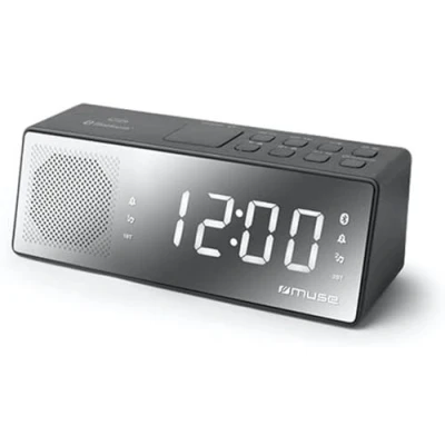Image de Muse M 173 CMT Radio portable Horloge Numérique Noir Neuf