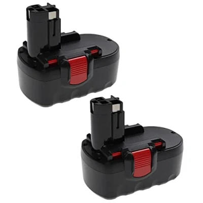 Image de EXTENSILO 2X Batteries Compatible avec Bosch PSB 18 VE 2, PSR 2 Outil électrique (3300 mAh, NiMH, V)