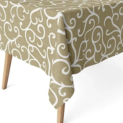 Image de Martina Home Loiret Nappe en Résine Moutarde 180 x 140 cm