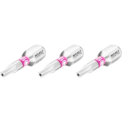 Image de HAZET Lot de 3 embouts hexagonaux 6,3 (1/4&quot;) T10H 2223N T10H/3