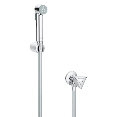 Image de Grohe Set de Douche avec Robinet d&#039;Arrêt Tempesta F Trigger Spray 30 27514001, Argent (Import Allemagne)