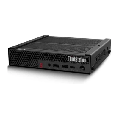 Image de Lenovo ThinkStation P3 Tiny Intel® Core™ i9 14900 64 Go DDR5 SDRAM 1 To SSD Windows 11 Pro Mini PC Station de travail Noir Neuf