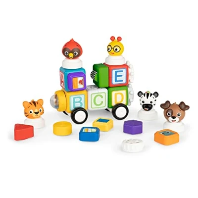 Image de Baby Einstein Cubes magnétiques Connectables Connect &amp; Create de 24 pièces, enfants 6 mois et plus