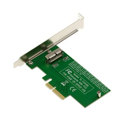 Image de KALEA INFORMATIQUE Carte contrôleur PCIe pour SSD Mac 2013 2014 2015 2016 2017 2018 en 12+16 Broches (MD711 MD712 MD760 MD761 ME864 ME865 ME866 ME293 ME294 ME874 ...) PCI Express x4