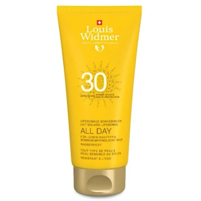 Image de Louis Widmer Lait Protection Solaire All Day SPF30 P 200 ml