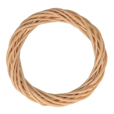 Image de Artemio Couronne en Osier à décorer 30 cm, Laine, Multicolore