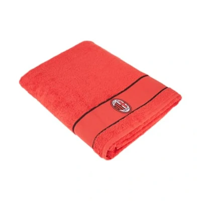 Image de A.C. Milan Serviette in 100% Coton, Produit Officiel, de Bain 90x180 cm