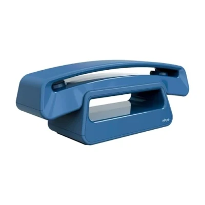 Image de Alcatel Epure Iconic Bleu Téléphone Design sans Fil DECT Facile à Utiliser, Blocage des appels indésirables, Mains Libres