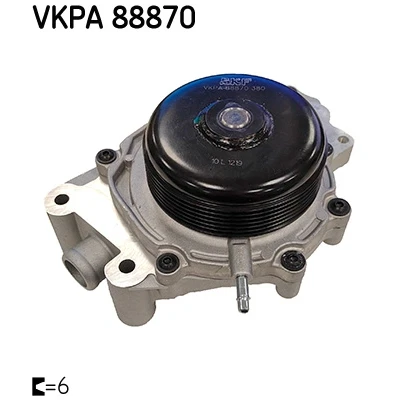 Image de SKF VKPA 88870 Pompe à eau commutable MERCEDES BENZ: Classe V, C Berline, GLK
