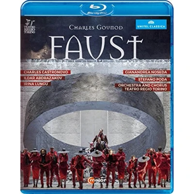 Image de Gounod : Faust. Castronovo, Abdrazakov, Lungu, Ladjuk, Noseda, Poda. [Blu Ray]