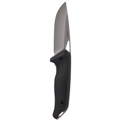 Image de Gerber Moment Couteau à Lame Pliante avec étui de Protection Unisexe, Noir, 9 cm