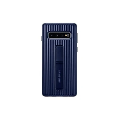 Image de Coque renforcee avec fonction Stand Bleu Galaxy S 10