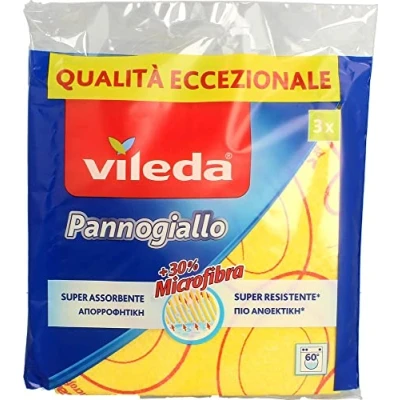 Image de Vileda PannoGiallo Cleaning Cloths Jaune [Pack de 3]