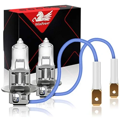 Image de WinPower H3 Halogènes Ampoules de phare camion 70W 3000K Jaune 24V Très Brillant, 2 pièces