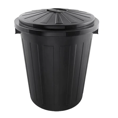 Image de keeeper Supermax Bac avec couvercle, polypropylène, 50 l, x 55 cm, Mats, gris graphite