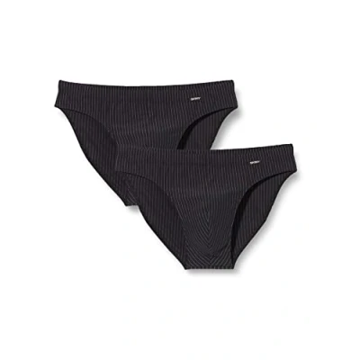 Image de Skiny Homme Herren Brasil 2er Pack Cotton Advantage Slip, Shadow Stripe, M EU