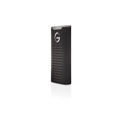 Image de SanDisk Professional G Drive 500 Go : Disque SSD Portable Externe Ultra Robuste NVMe, avec jusqu&#039;à 1 050 Mo/s, USB C (10 Gbps), 3.2 Gén 2