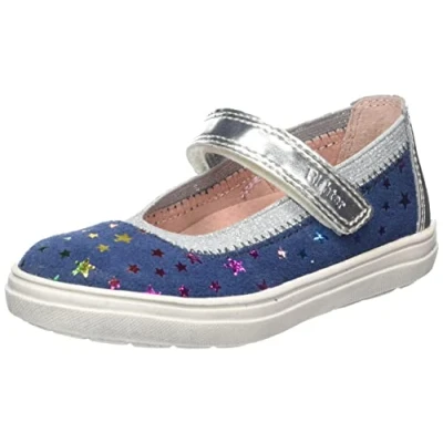 Image de Richter Kinderschuhe Garçon Fille Ilva Ballerines, Nautical Silver, 28 EU Large