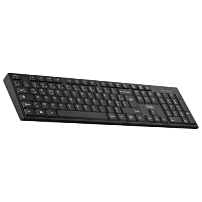 Image de Clavier sans fil Bluetooth rechargeable T&#039;nB Classy+ (Noir)