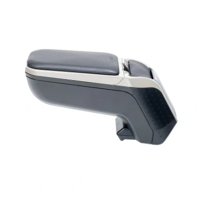 Image de Rati accoudoir Armster2 Central adapté pour Citroen C3 AIRCROSS 2018 21 [Argent] I avec Compartiment de Rangement s&#039;adaptant précisément à la Console Centrale