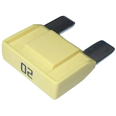 Image de AERZETIX: Fusible grand jaune maxi 20A 6V12V 24V 32V 29mm auto voiture camion utilitaire C10066