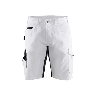 Image de Blaklader 10941330 Shorts de peintre avec étirement, blanc/gris foncé, taille C44
